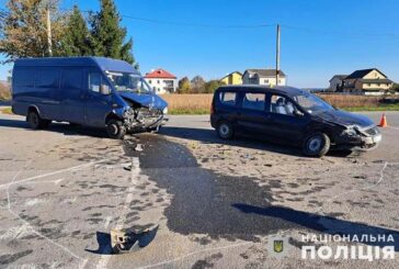 На Тернопільщині в автопригодах травмувалися троє людей, один чоловік загинув