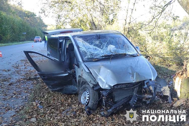 Зіткнувся з деревом: в аварії на Тернопільщині загинув водій