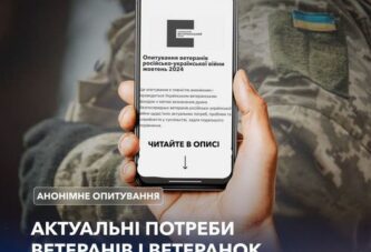 Актуальні потреби ветеранів та ветеранок: онлайн-опитування