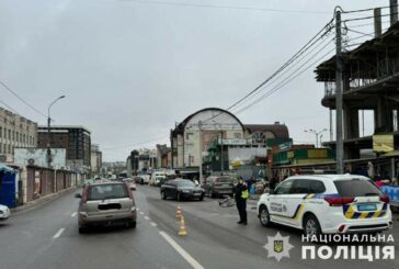 Три аварії з трьома потерпілими сталися за минулу добу в Тернополі