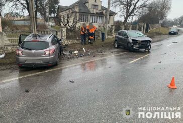 В аваріях на Тернопільщині травмувалися шестеро людей