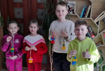 У тернопільській бібліотеці виготовили обереги для військових