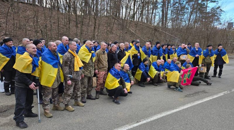 В Україну з російського полону повернулись 175 захисників