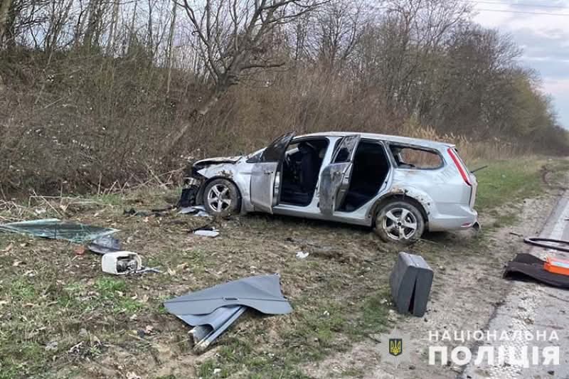 На Тернопільщині нетверезий водій спричинив аварію