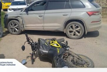 У ДТП на Тернопільщині постраждали двоє дітей: 11-річний пішохід і 15-річна мотоциклістка