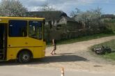 У Тернополі маршрутка зіткнулася зі скутеристом