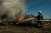 Поблизу Тернополя горіло сміттєзвалище