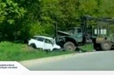 На Тернопільщині водій вантажівки «Урал» в’їхав у легківку: двоє травмованих