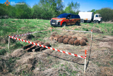На Тернопільщині знайшли снаряди та бомби