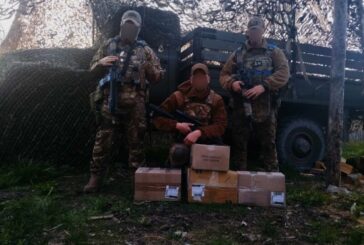 Військові на передовій отримали великодні подарунки від ЗУНУ