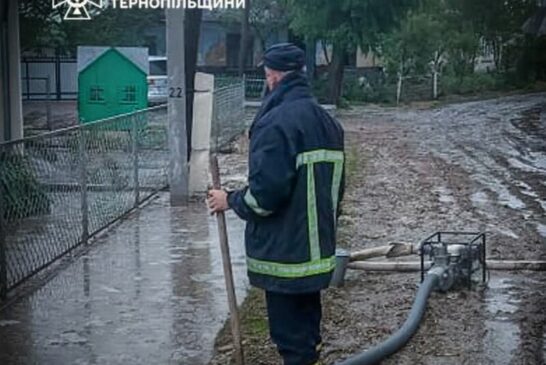 Через негоду на Тернопільщині затопило людські господарства, деякі села були без електрики