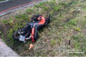 У ДТП на Тернопільщині зіткнулися автомобіль і мотоцикл, один водій у лікарні