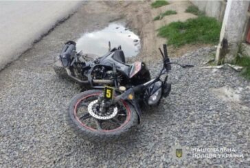 На Тернопільщині знову травмувався неповнолітній мотоцикліст