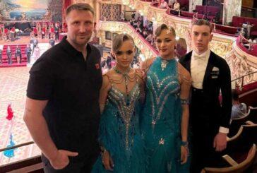 Танцюристи з Чорткова - учасники престижного змагання зі спортивних бальних танців The Open Worlds у Британії