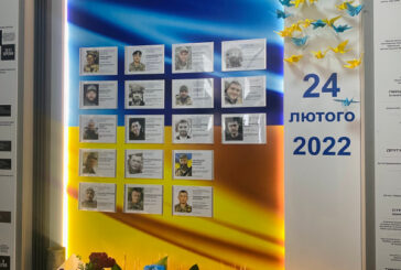 У тернопільській гімназії відкрили стелу Героям України