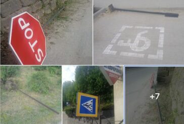 Хто вночі знищив десять дорожніх знаків у Кременці?