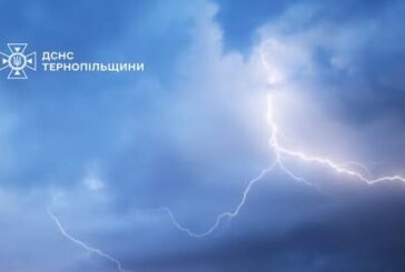 На Тернопільщині - штормове попередження