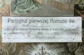 До Тернопільського краєзнавчого музею надійшов унікальний образок першого Святого Причастя 1910 року