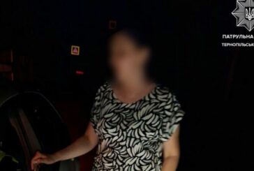 У Тернополі вночі зупинили п’яну водійку: результат перевищив норму понад 10 разів