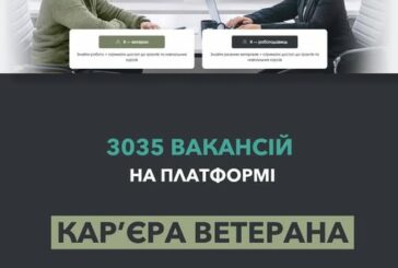 В Україні є 3035 вакансій для ветеранів і ветеранок